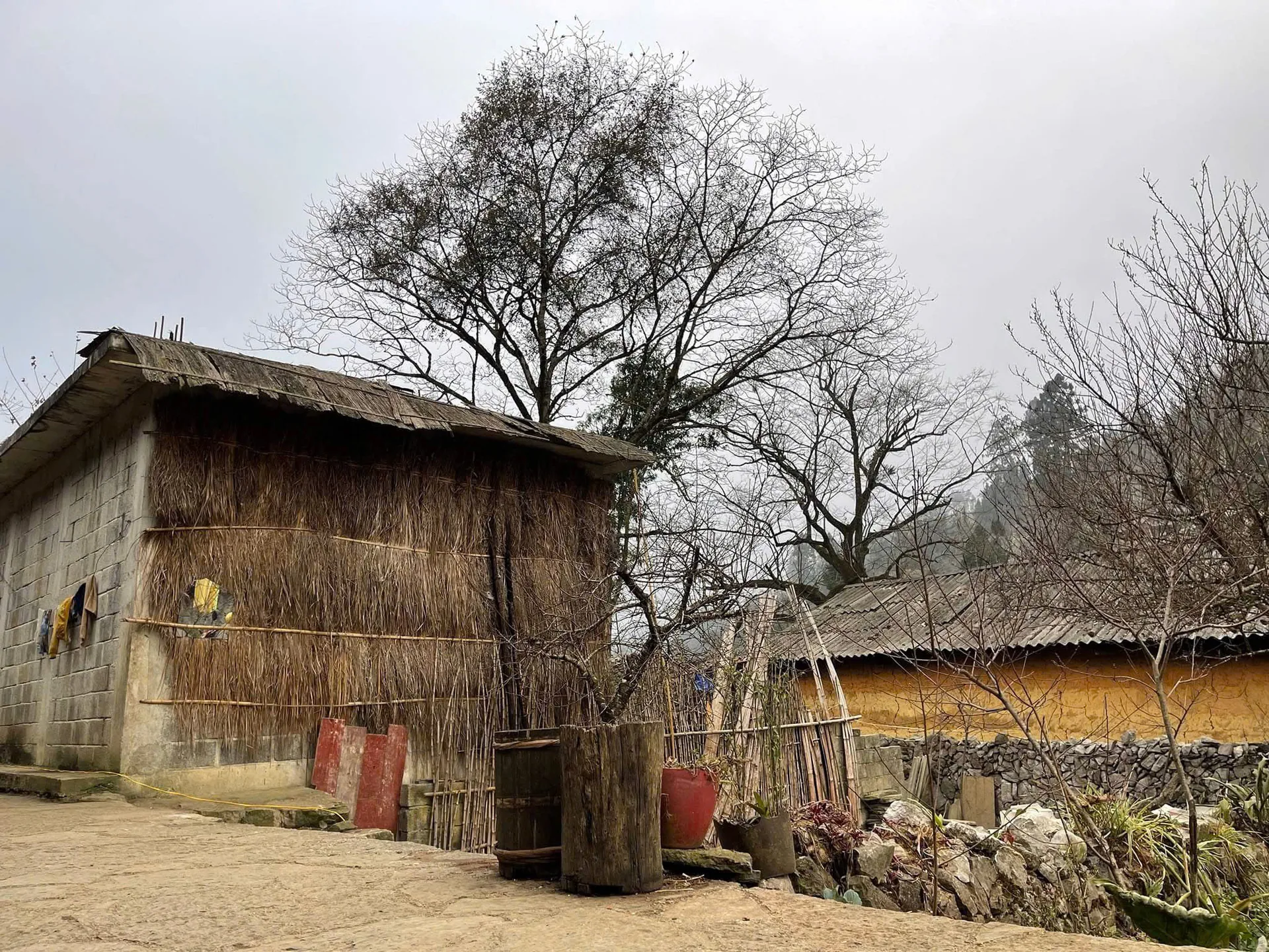 An old stone house of the H'mong people